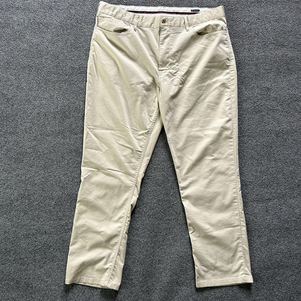 Polo Ralph Lauren Pants Mens 38x32 Beige Golf Tailored‎ Fit Twill Chino Stretch
